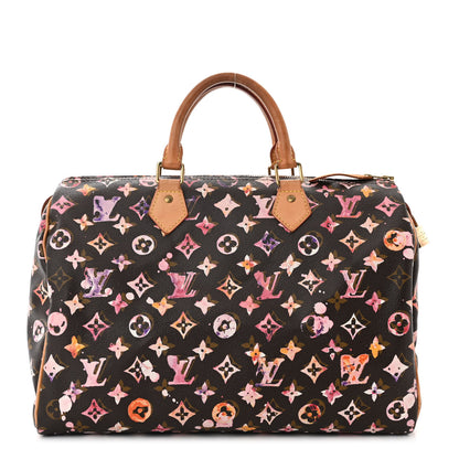 Louis Vuitton Watercolor Aquarelle Speedy 35 Brown 1 of 9