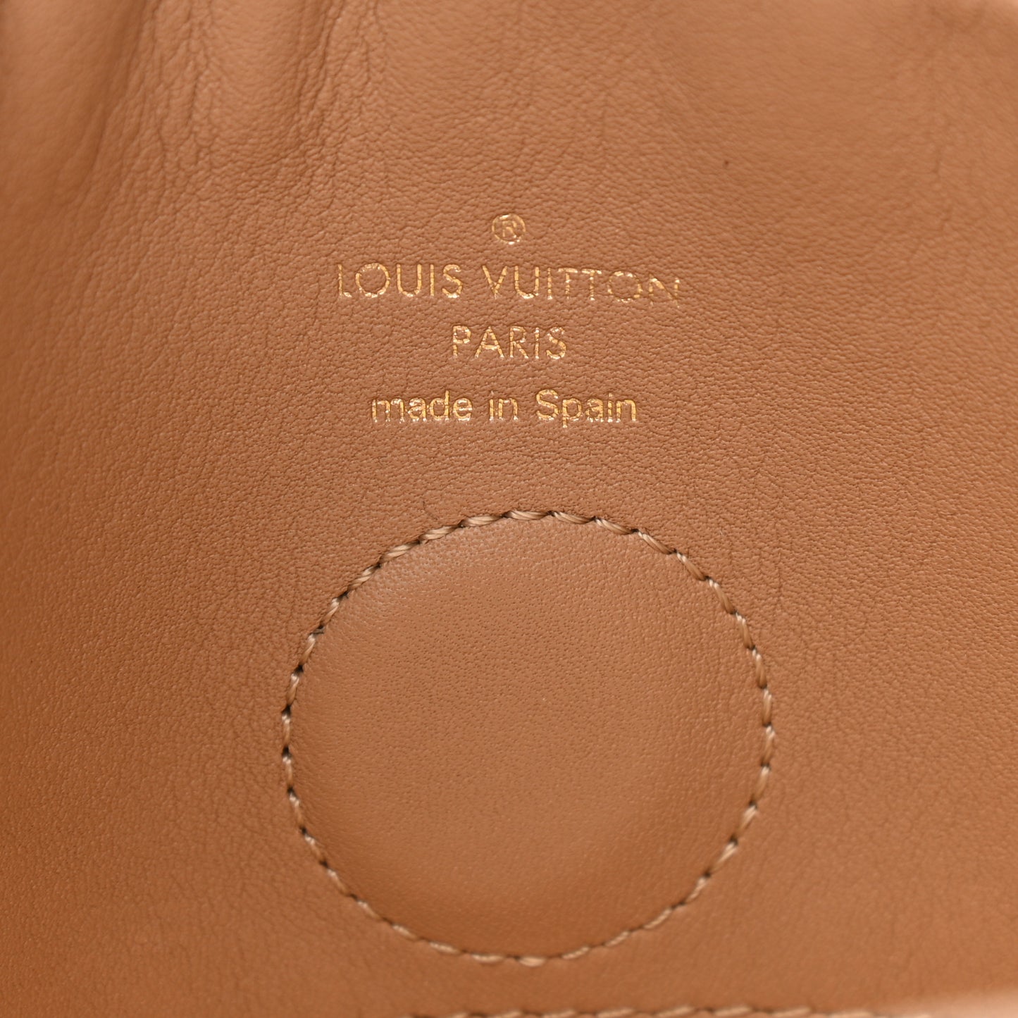 Monogram Tuileries Besace Sesame Peach Creme