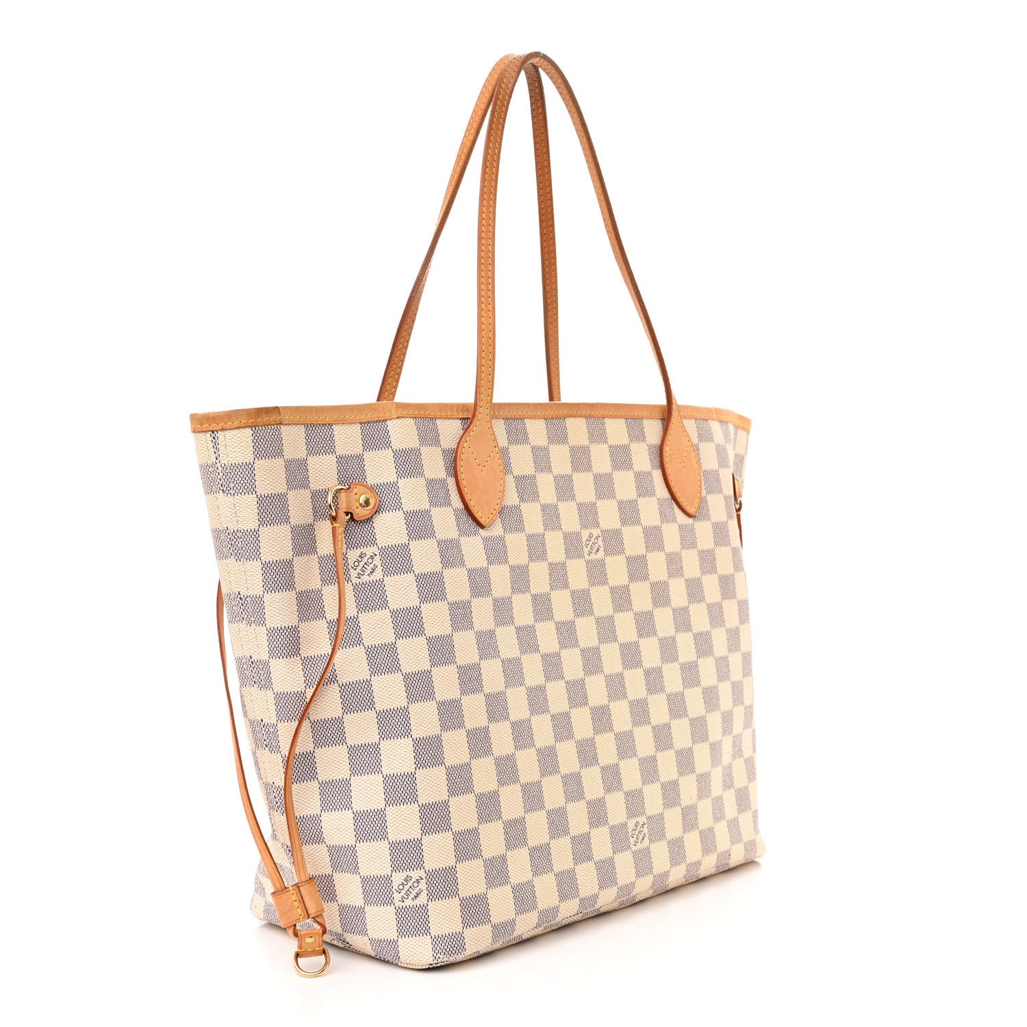 Louis Vuitton Damier Azur Neverfull MM 3 of 16