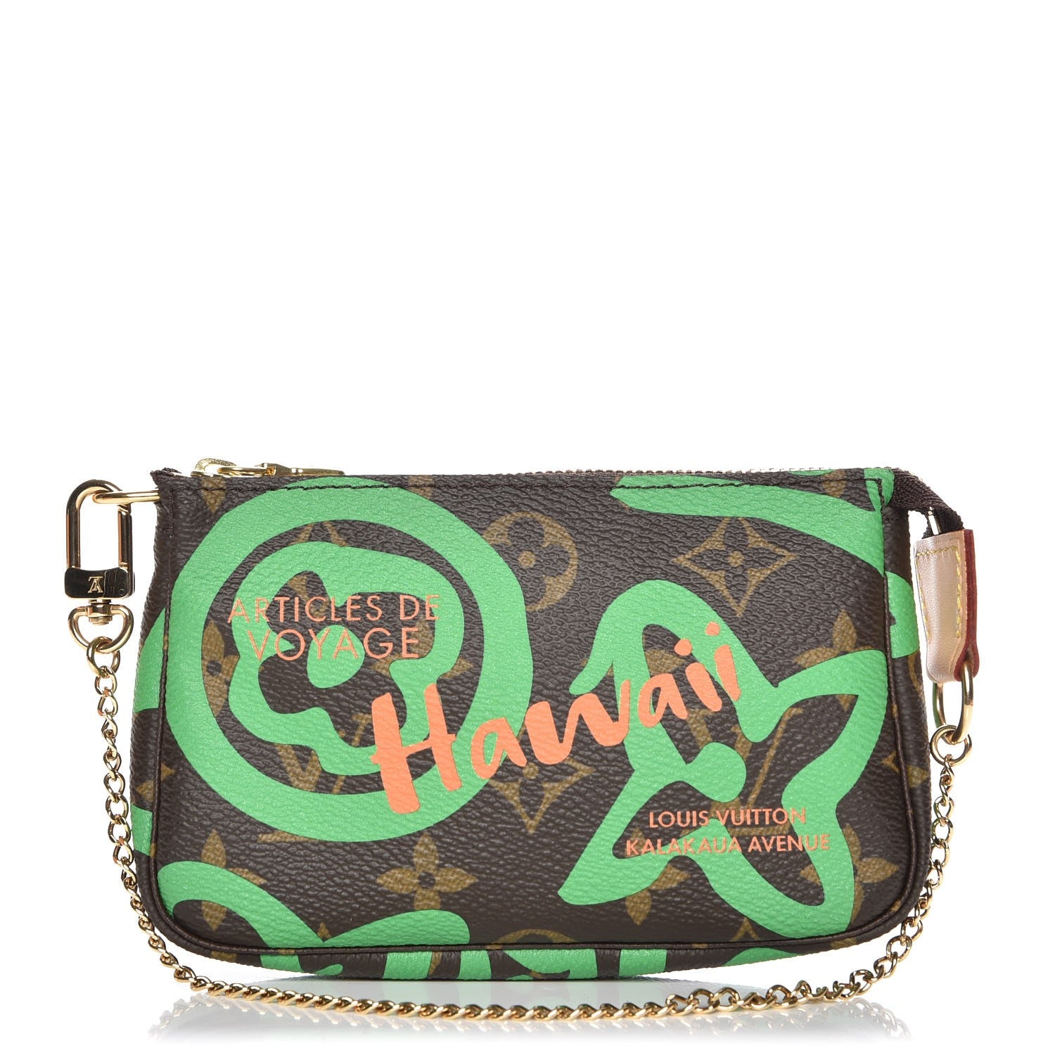 Louis Vuitton Monogram Tahitienne Hawaii Mini Pochette Accessories 1 of 8