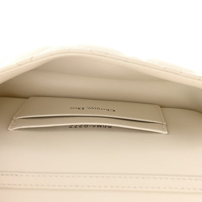Christian Dior CHRISTIAN DIOR Calfskin Cannage Lady Dior Phone Pouch Latte 5 of 13