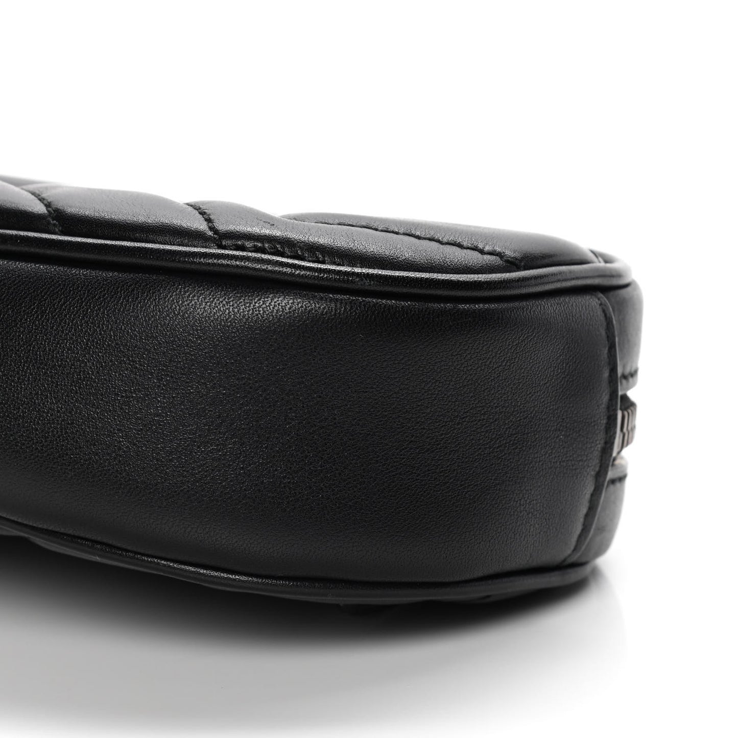 Calfskin Matelasse GG Marmont Belt Bag 70 28 Black