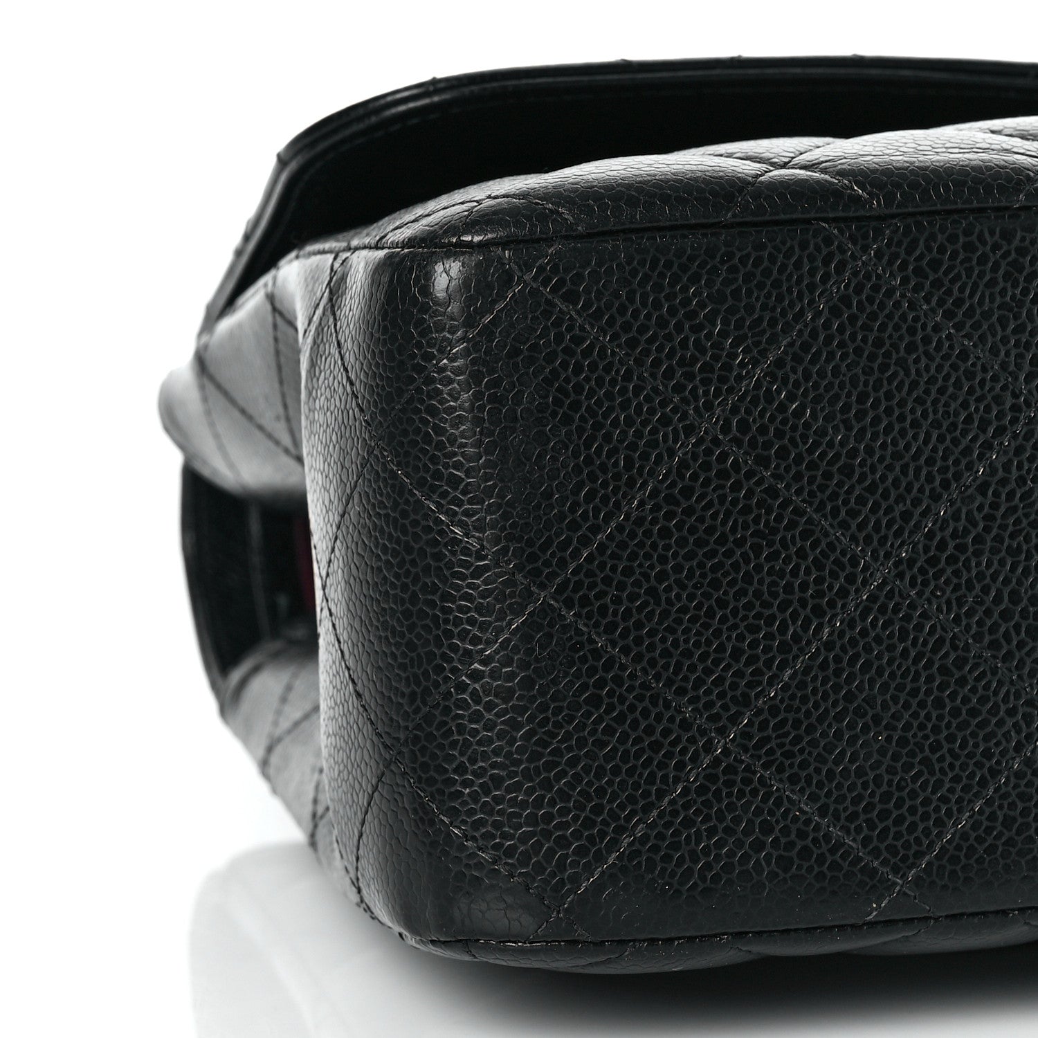 Chanel Caviar Quilted Jumbo Double Flap Black 8 of 18