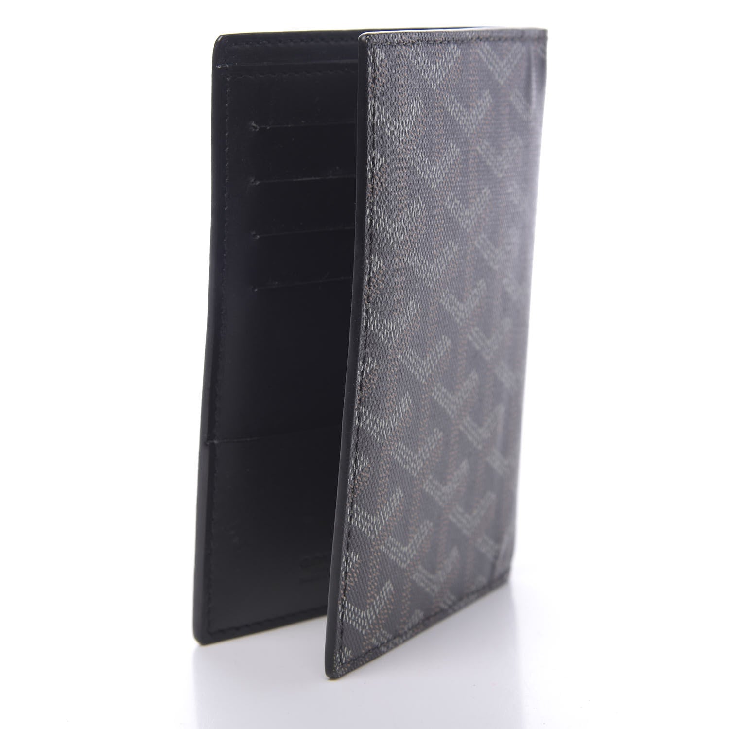 Goyard Goyardine Passport Holder Black 3 of 6