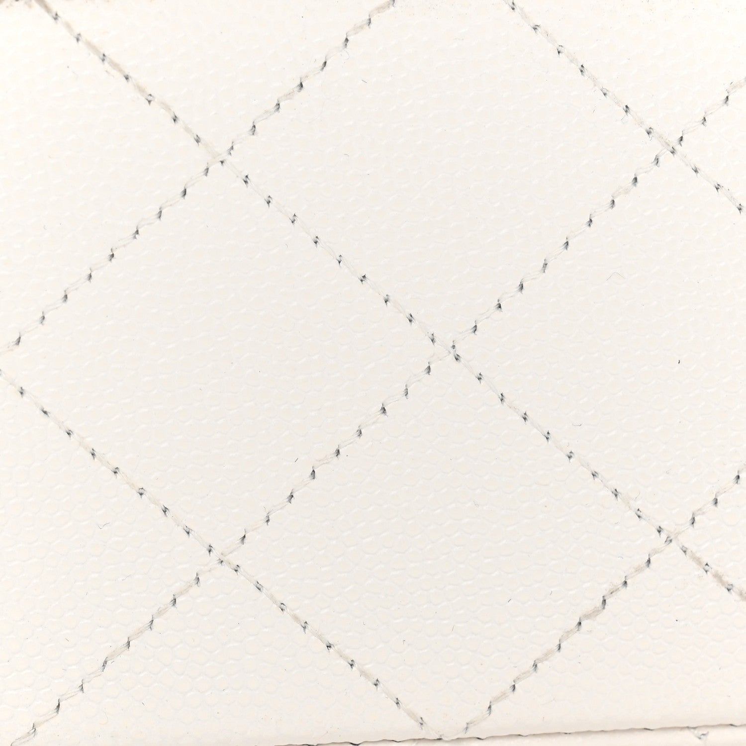 Chanel Caviar Quilted Medium Double Flap White 11 of 11