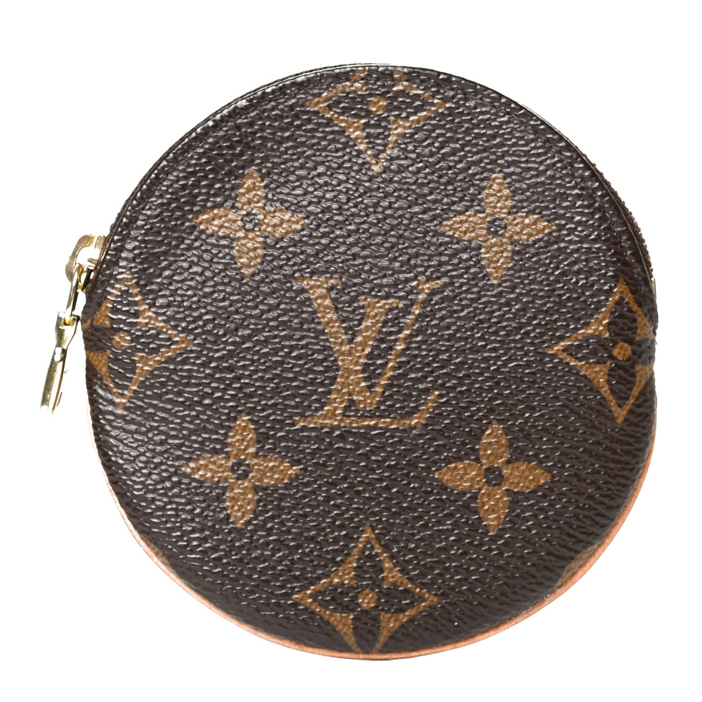 Monogram Round Coin Purse