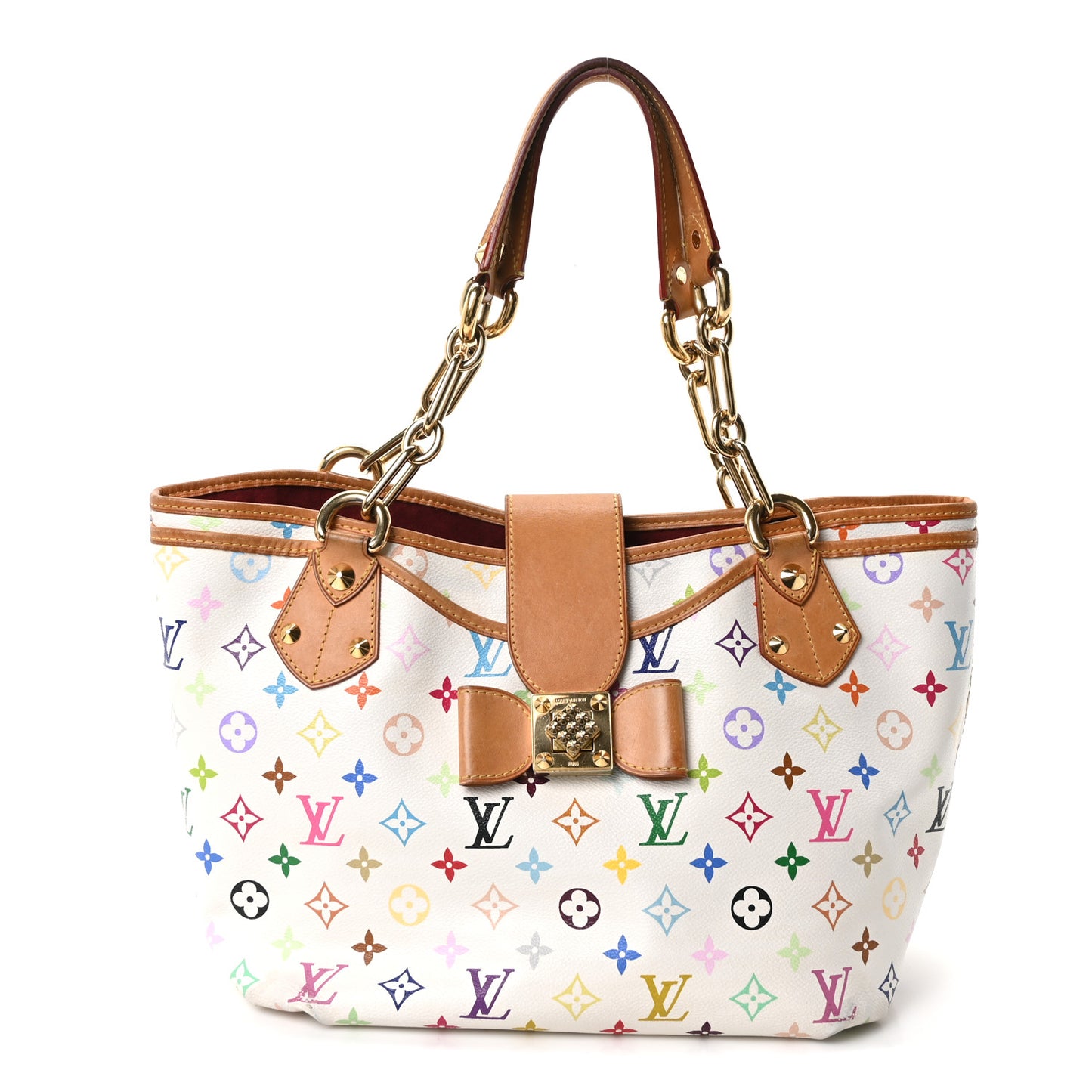 Monogram Multicolor Annie GM White