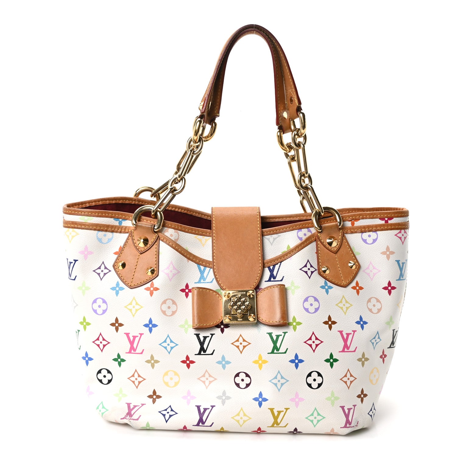 Louis Vuitton Monogram Multicolor Annie GM White 1 of 9