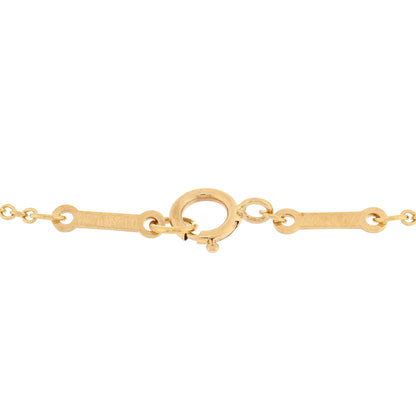 Tiffany 18K Yellow Gold Diamond .15ctw Elsa Peretti Diamonds by the Yard Station Bracelet 3 of 3