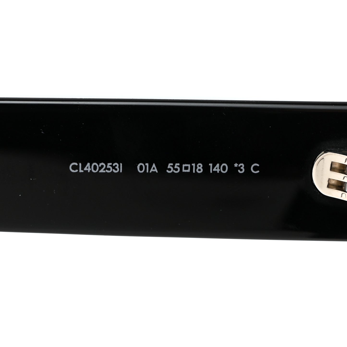 Acetate Sunglasses CL40253I Black