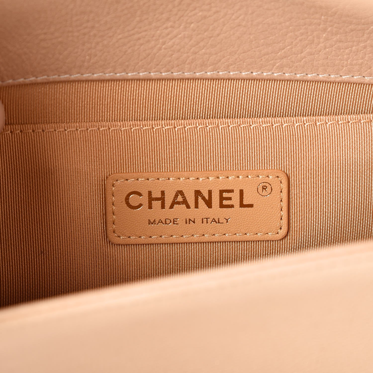 Chanel Metallic Calfskin Quilted Medium Boy Flap Gold 7 of 9