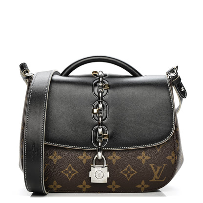 Louis Vuitton Calfskin Monogram Chain It Bag PM Black 1 of 6