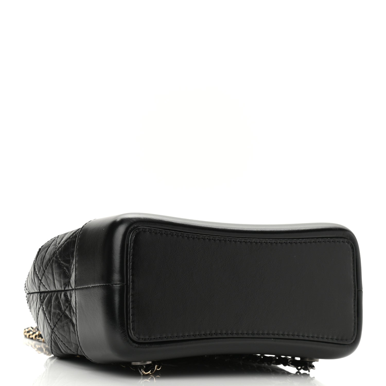 Chanel Aged Calfskin Quilted Small Gabrielle Backpack Black 4 of 10