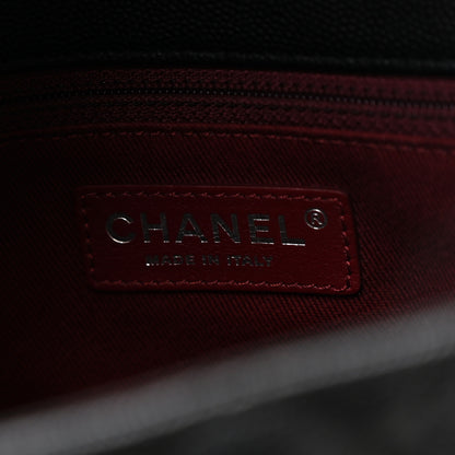 Chanel Caviar Quilted Large Coco Handle Flap Black 7 of 12