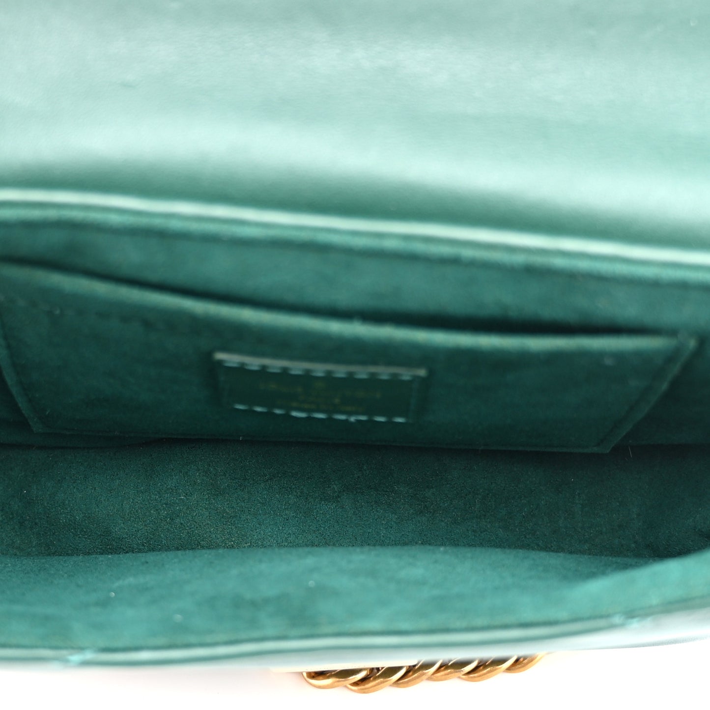 Calfskin New Wave Chain PM Emerald