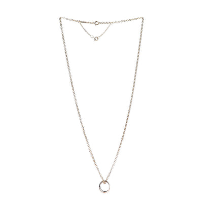 Cartier 18K Pink Yellow White Gold Baby Trinity Pendant Necklace 3 of 6