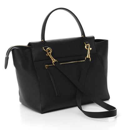 Celine Grained Calfskin Mini Belt Bag Black 3 of 11