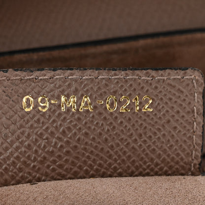 Christian Dior Grained Calfskin Saddle Bag Warm Taupe 7 of 12