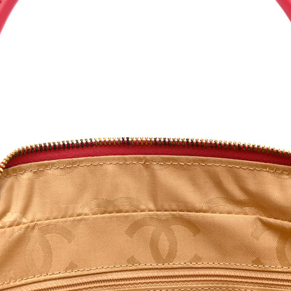 Chanel Lambskin CC Bowler Pink 11 of 14