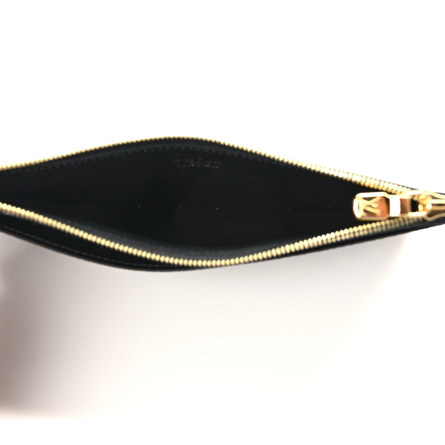 Monogram Slim Purse Black