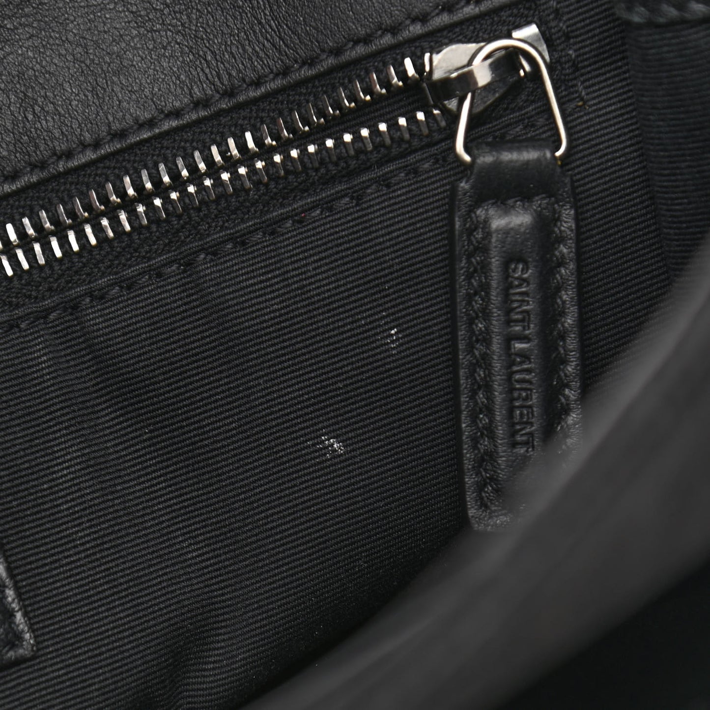 Suede Monogram Medium Niki Chain Satchel Black