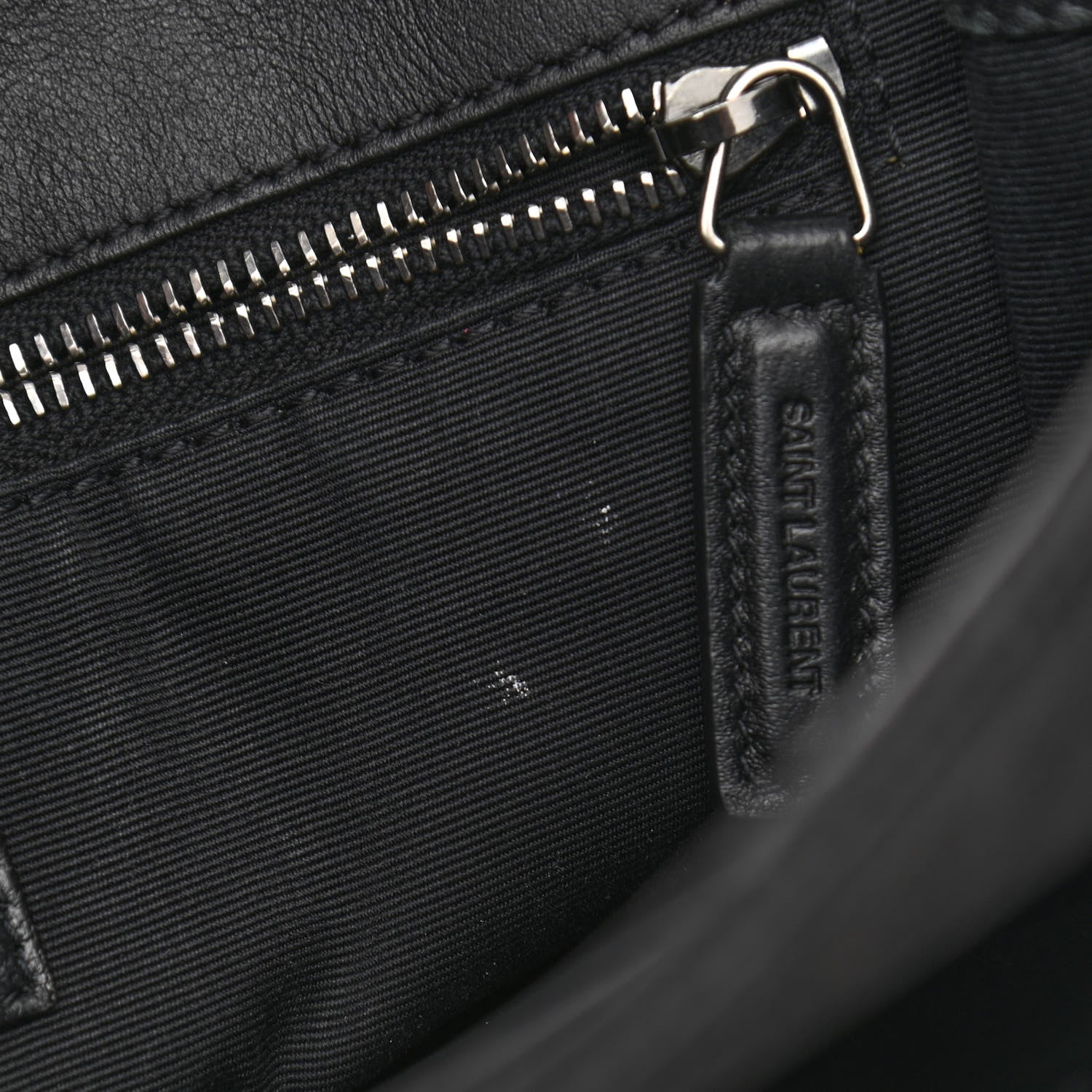 Saint Laurent Suede Monogram Medium Niki Chain Satchel Black 12 of 15