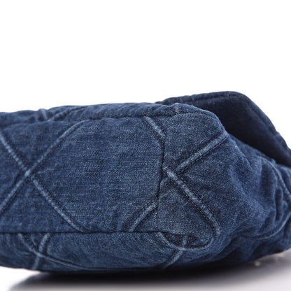 Chanel Denim Quilted Medium Chanel 19 Flap Blue 7 of 10