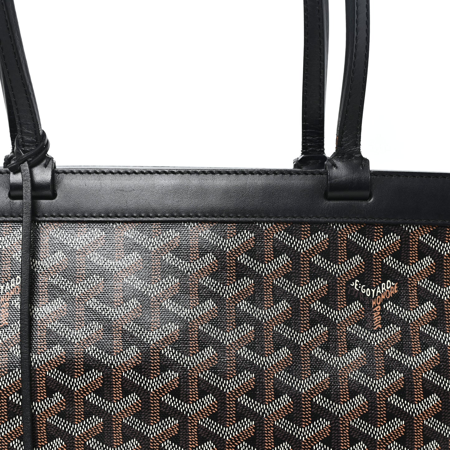 Goyardine Bellechasse Biaude MM Tote Black