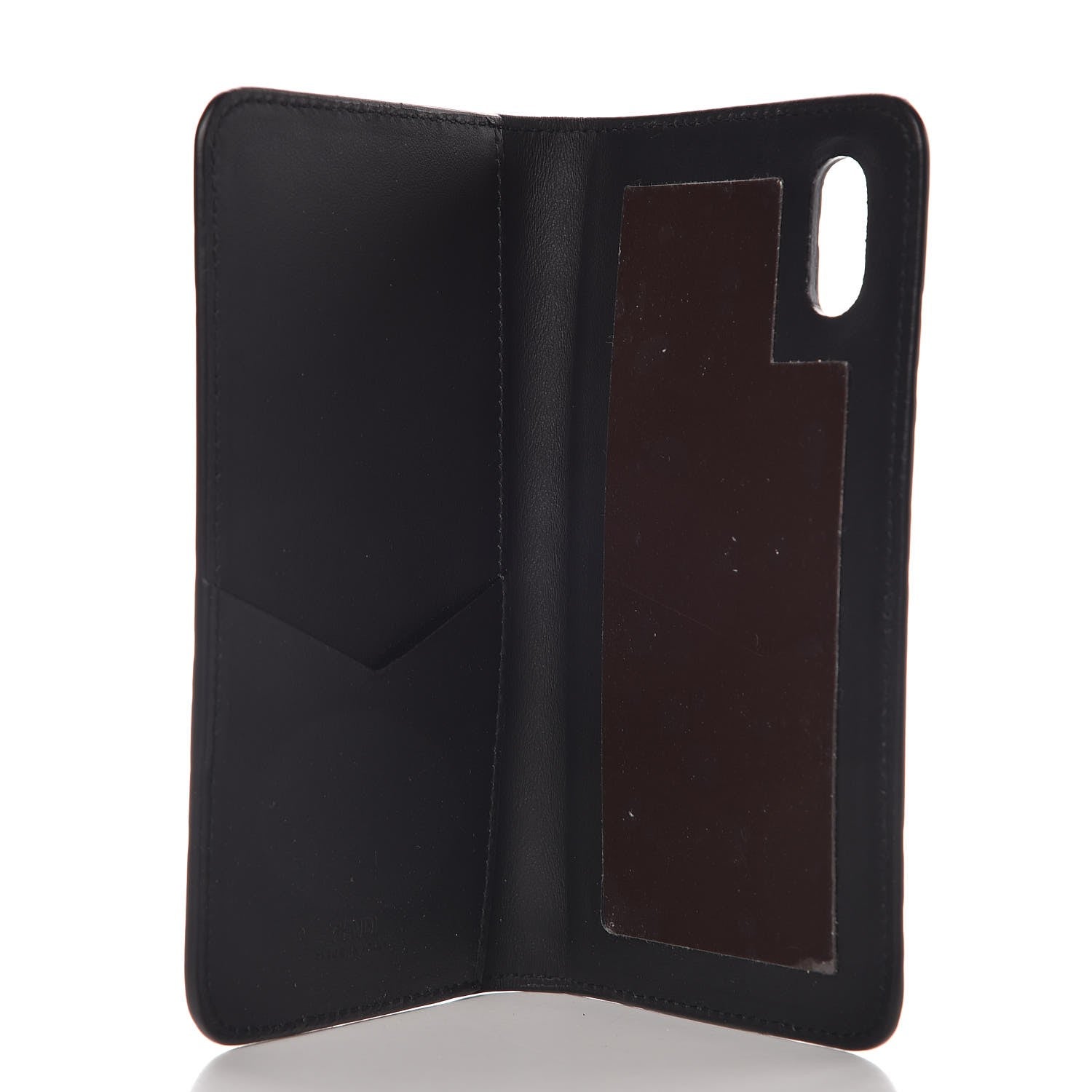Fendi Calfskin FF Embossed IPhone X Case Tobacco 5 of 8