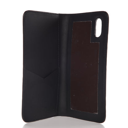 Fendi Calfskin FF Embossed IPhone X Case Tobacco 5 of 8