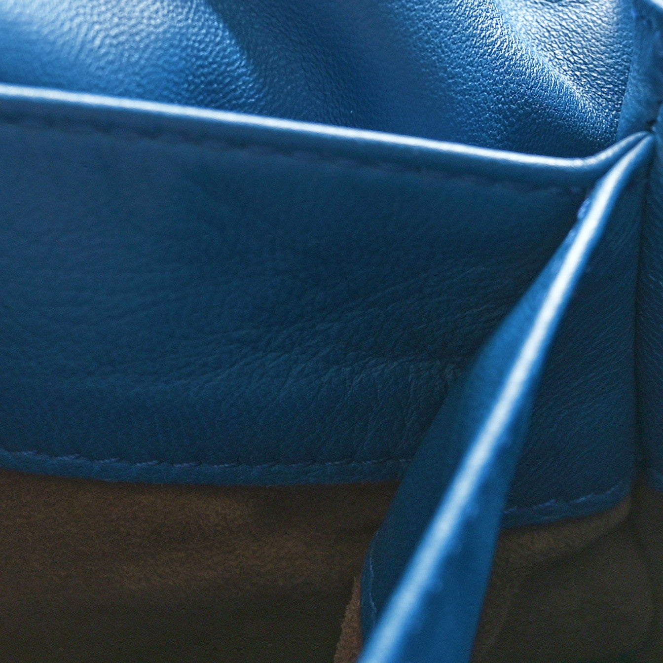 Bottega Veneta Nappa Intrecciato Baby Olimpia Shoulder Bag Blue 11 of 13