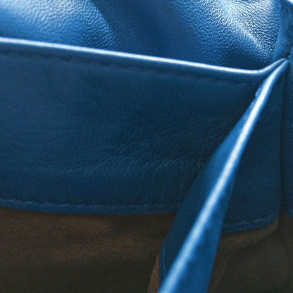 Bottega Veneta Nappa Intrecciato Baby Olimpia Shoulder Bag Blue 11 of 13