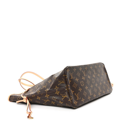 Louis Vuitton Monogram Saint Barth V Neverfull MM Rose Ballerine 5 of 11