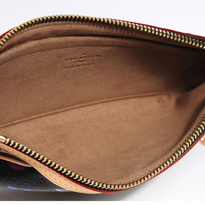 Louis Vuitton Monogram Multicolor Pochette Milla MM Black 6 of 8