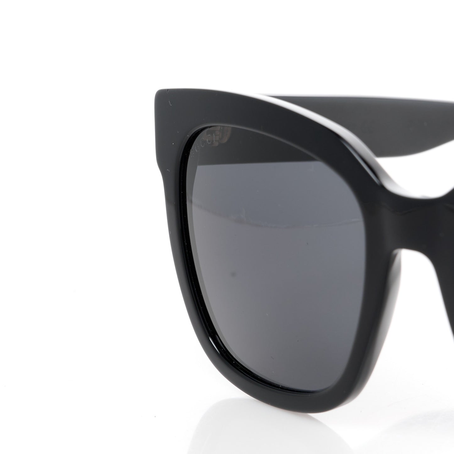 Acetate Square Frame Sunglasses GG0034S Black