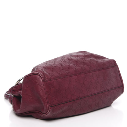 Gucci Guccissima Medium Sukey Tote Cherry 4 of 16