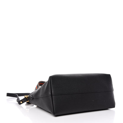Prada Vitello Daino Tote Black 5 of 12