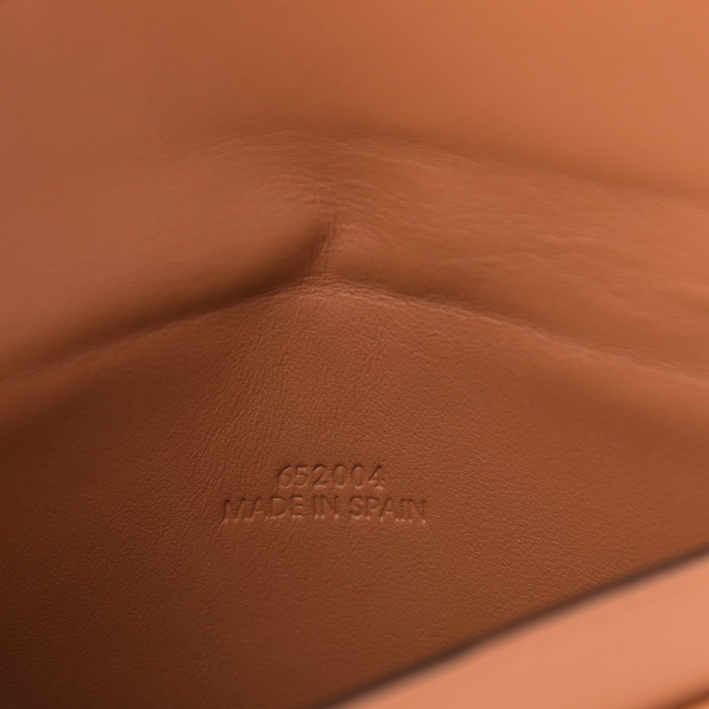 Soft Calfskin Small Heel Bag Tan