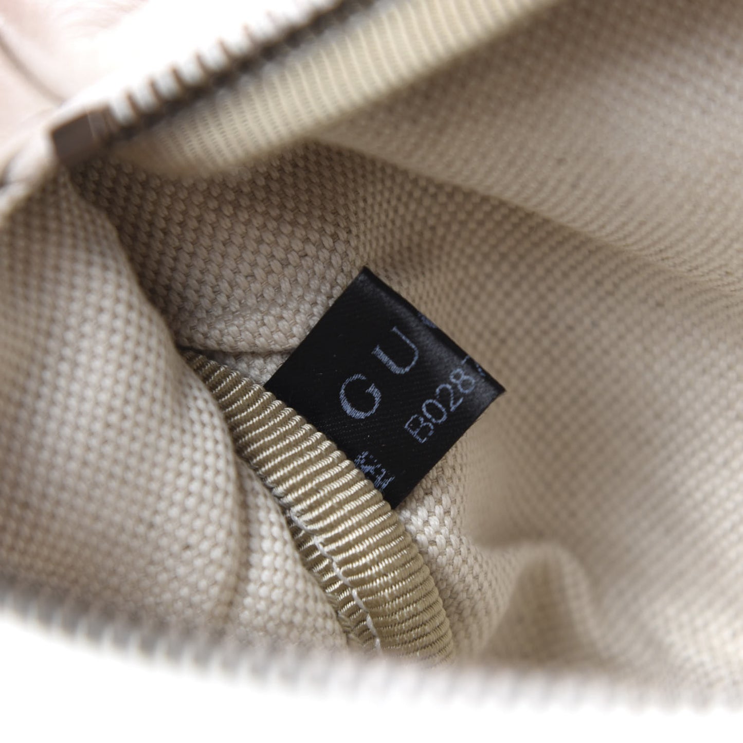 Grained Calfskin Small Logo Belt Bag White