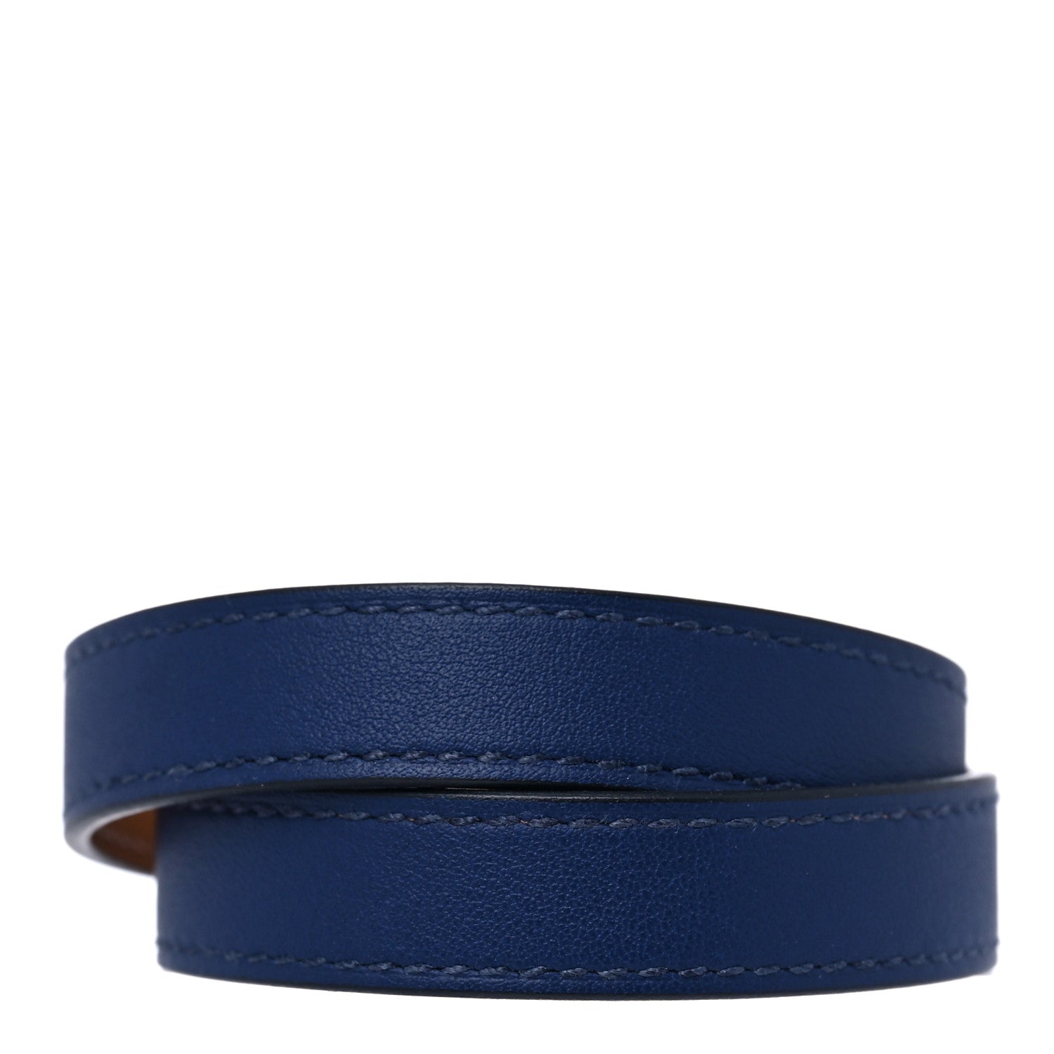 Hermes Swift Kelly Double Tour Bracelet T3 Bleu Saphir 3 of 5