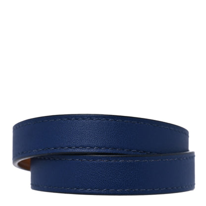 Hermes Swift Kelly Double Tour Bracelet T3 Bleu Saphir 3 of 5