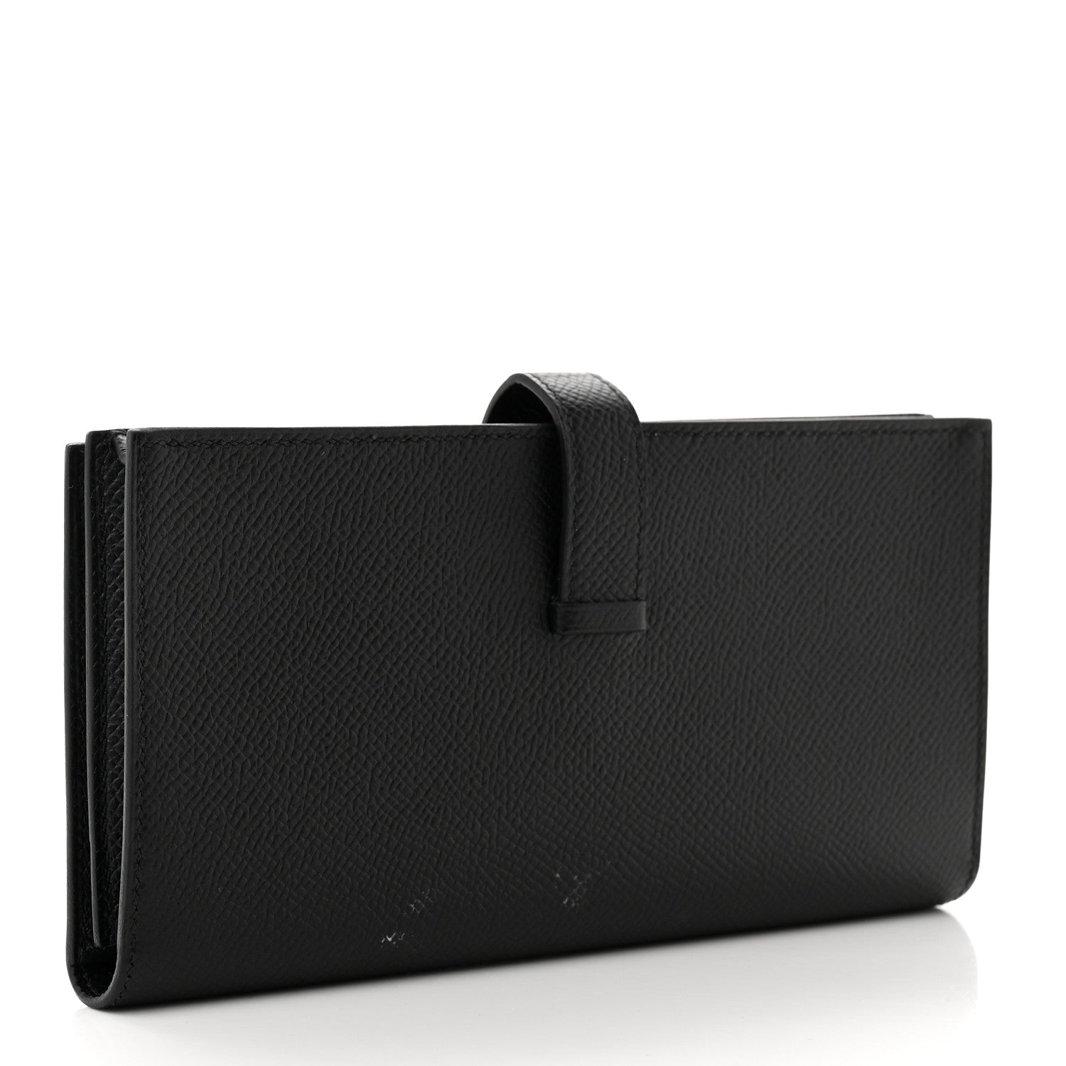 Hermes Epsom Monochrome Bearn Gusset Wallet Black 3 of 8