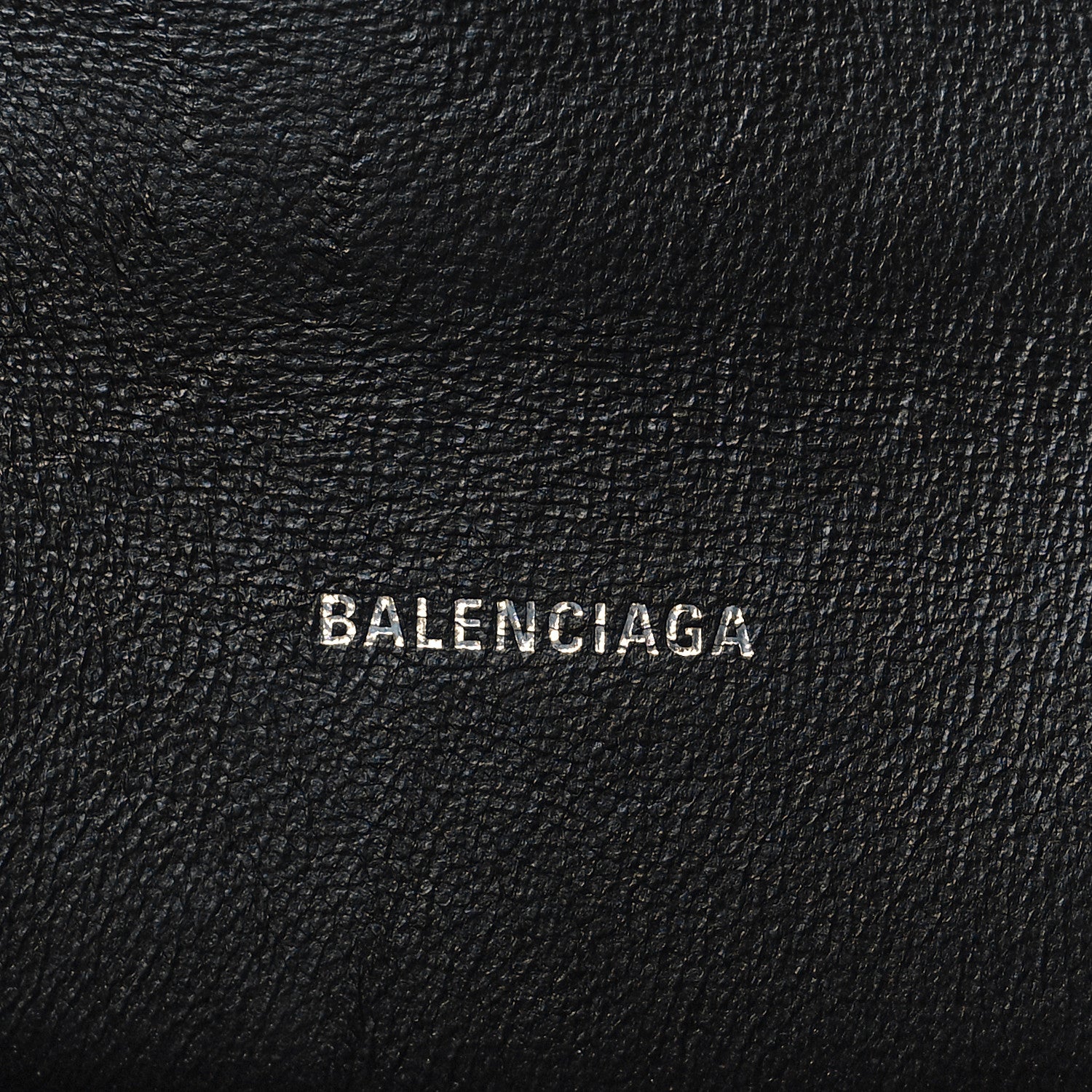 Balenciaga Metallic Calfskin Crocodile Embossed Hourglass Top Handle Bag XS Lilac 6 of 9