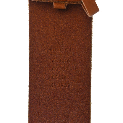 Gucci Faded Calfskin Double G 40mm Belt 85 34 Cuir 3 of 12