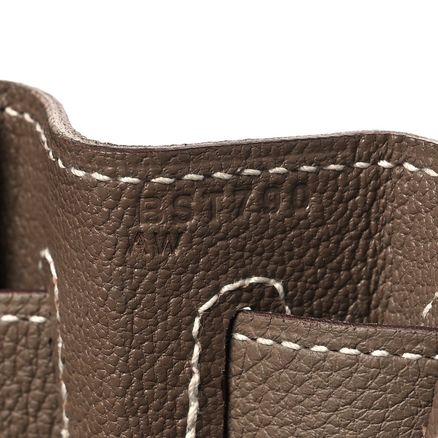 Hermes Togo Kelly Retourne 28 Etoupe 6 of 12