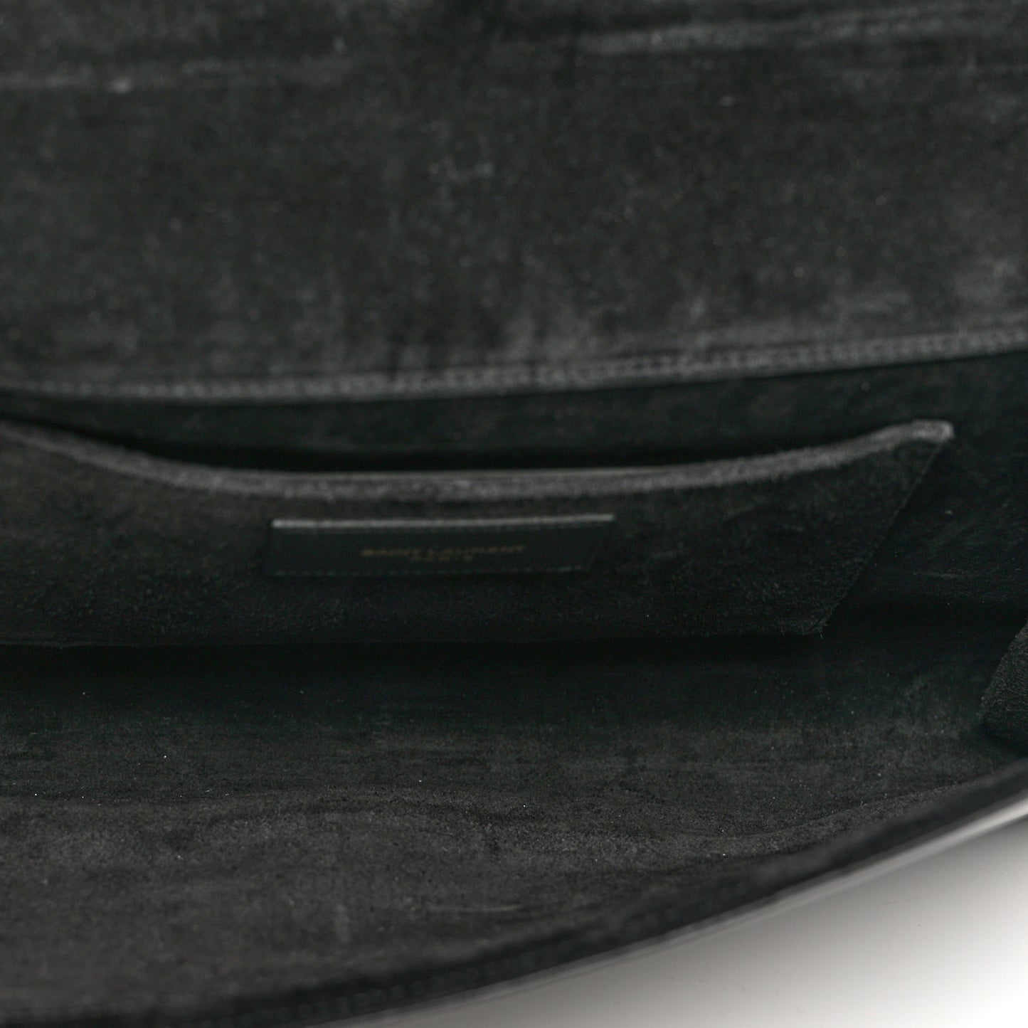 Calfskin Classic Y Ligne Clutch Black