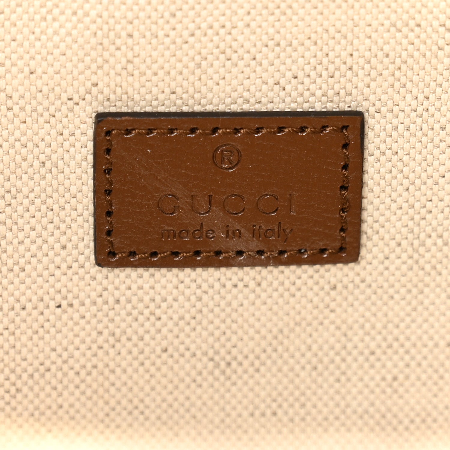 Gucci GG Supreme Monogram Azalea Calfskin Retro Interlocking G Large Duffle Bag Beige Ebony Brown Sugar 5 of 12
