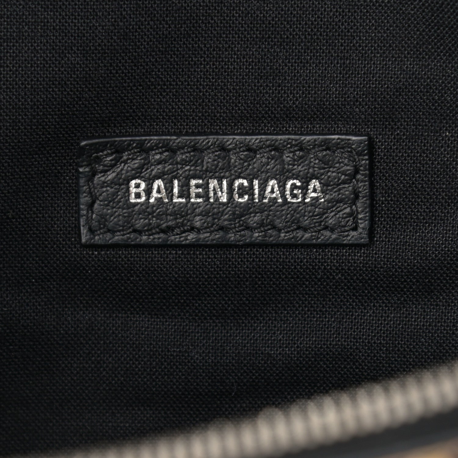 Balenciaga Calfskin Printed Leopard Everyday Logo Beltpack XS Beige White 7 of 8