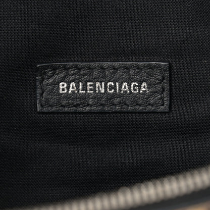 Balenciaga Calfskin Printed Leopard Everyday Logo Beltpack XS Beige White 7 of 8