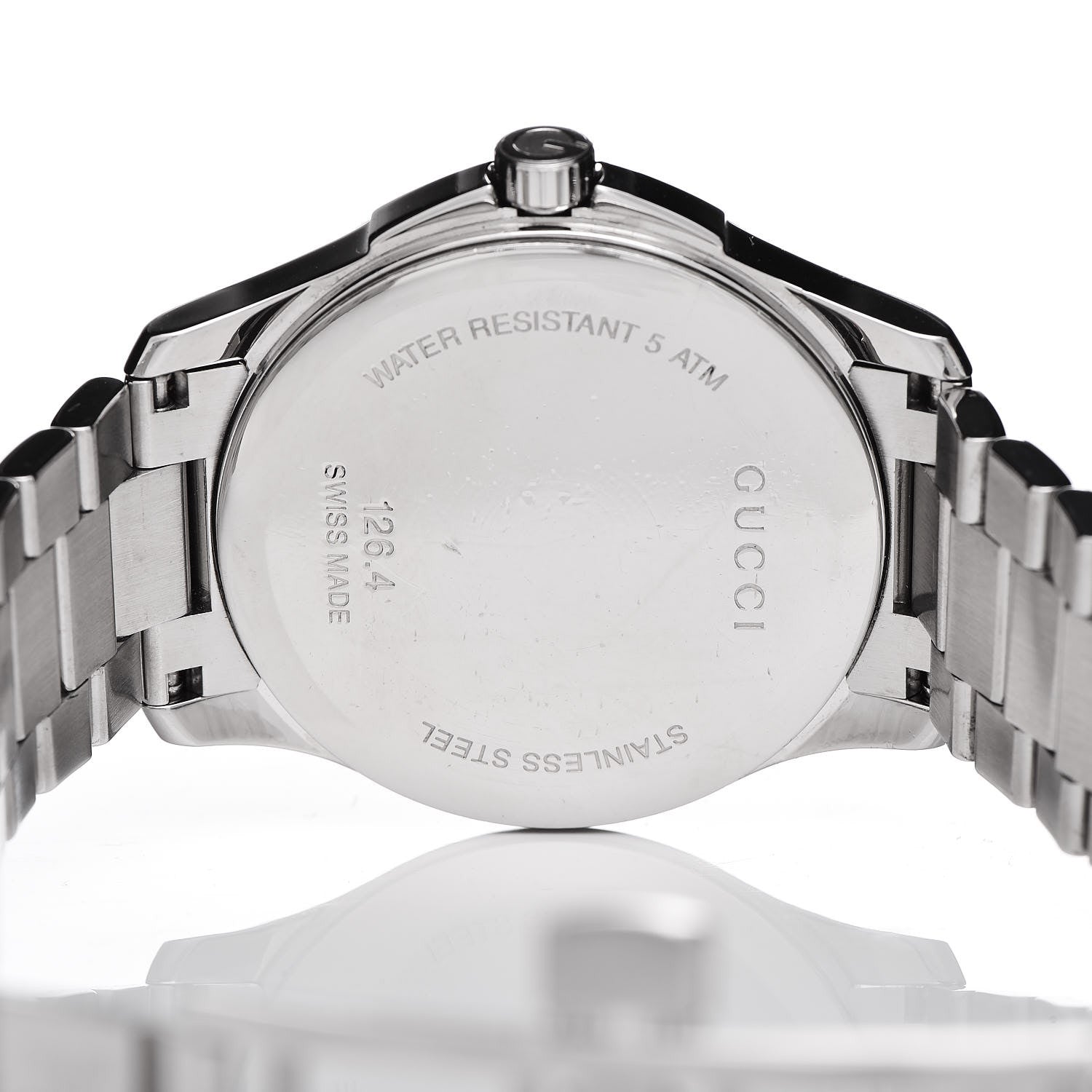 Gucci Stainless Steel 38mm G-Timeless Quartz Watch Grey 7 of 8